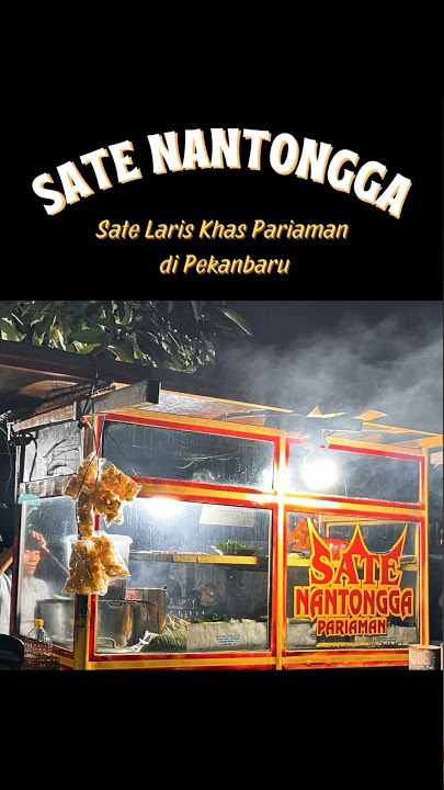 Sate Nan Tongga di Pekanbaru #shorts