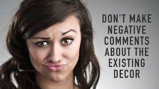 Things Your Should Never Say When House Hunting