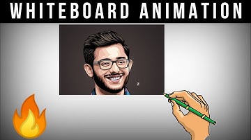 How To Create Whiteboard Animation in Kinemaster | VideoScribe