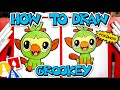 How To Draw Grookey Pokemon From Sword And Shield