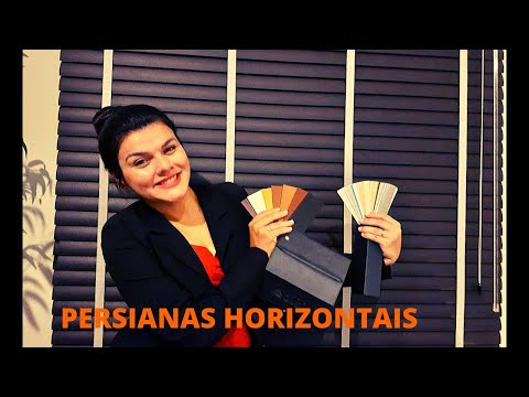 Persianas horizontais