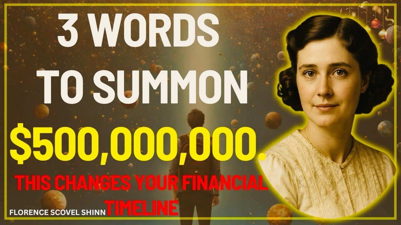 Stop Asking, Use These 3 Exact Words To  Activate Massive Wealth in 2026 / Florence Scovel Shinn 