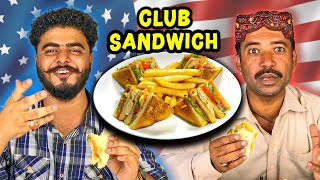 Tribal People Try Club Sandwich For The First Time!