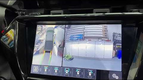 NV8000 3D Digital Surround View Monitor (360 Camera) on Chevy Trail Blazer /쉐보레 트레일블레이저에 3D어라운드뷰 매립