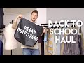 Urban outfitters haul for men  back to school shopping  mens fashion inspiration