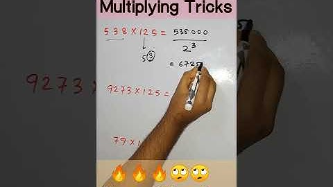 Excellent Multiplying Tricks🔥🔥 Maths Tricks #shorts #viralvideo #maths #tricksandsolutions #shorts