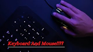 Playing MCPE With Keyboard And Mouse!?