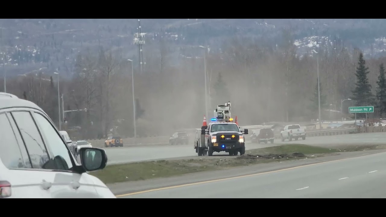 State vehicle Glenn highway Alaska YouTube