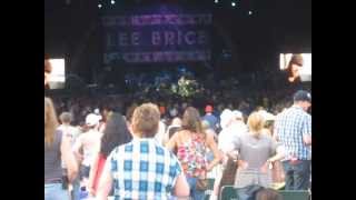 Woman Like You- Lee Brice- Beat This Summer Tour Camden NJ 6.30.13