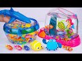 [🦈toy asmr🐟] RC Shark &amp; Zuru Robo Turtle &amp; Aquarium Playset ASMR | Satisfying with Unboxing