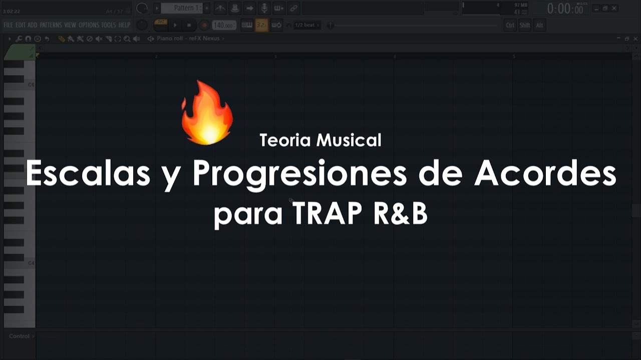 🔥Teoría Musical | Escalas y Progresión de Acordes para TRAP R&B🔥