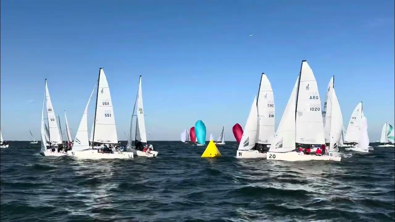 J/70 Worlds Race 4 Gate YouTube