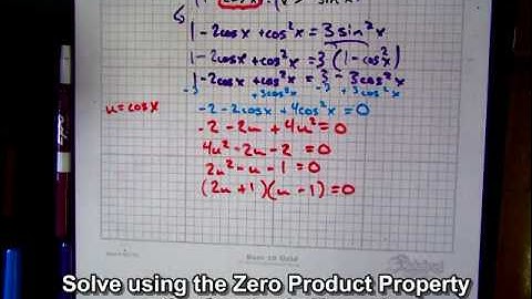 Solving Trig Equations - Speed Lecture