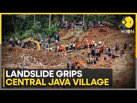 Indonesia’s Central Java Village Cleared Amid Creeping Landslide | WION