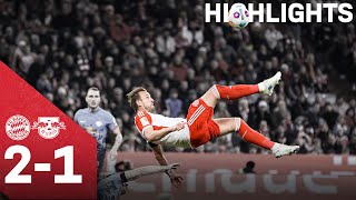 Kane brace saves last-minute win! | FC Bayern vs. RB Leipzig 2-1 | Highlights \& Reactions