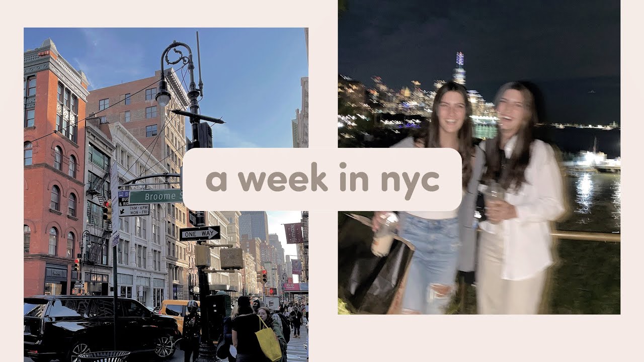 a week in NEW YORK! (first time back since we moved!)