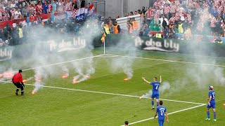 When crazy football fans lose control