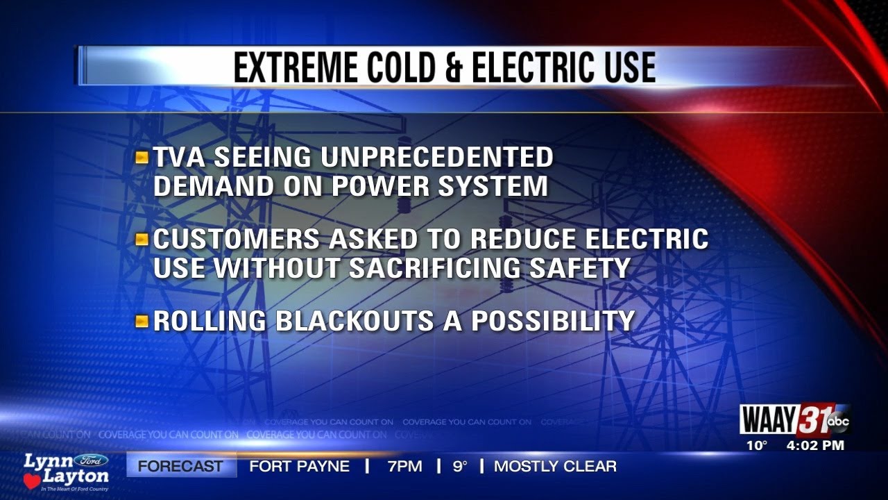 Electric use during extreme cold reaches record levels - YouTube