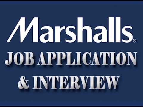 Marshalls Job Application & Interview