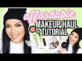 AFFORDABLE BEAUTY TRY ON HAUL + DRUGSTORE MAKEUP TUTORIAL