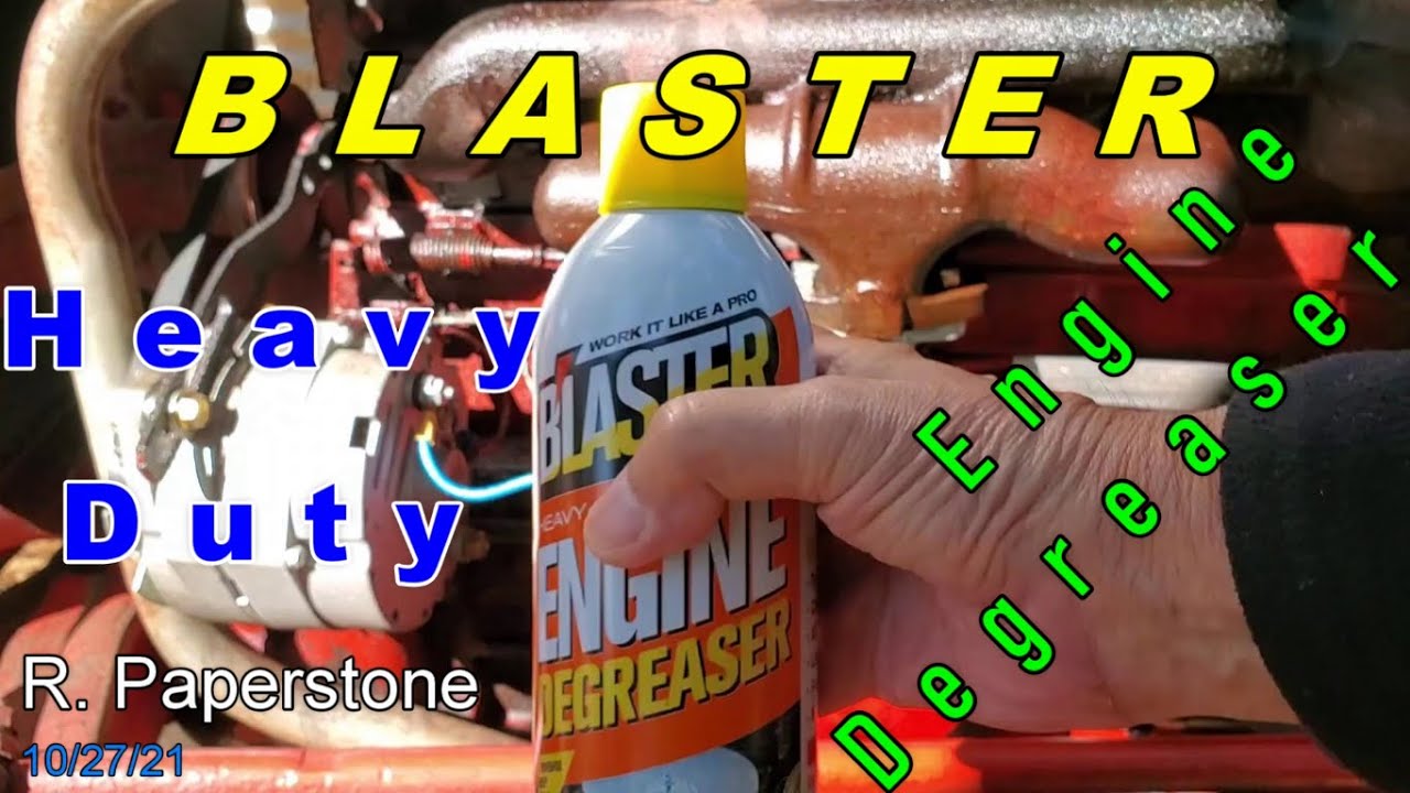 Blaster Heavy Duty Engine Degreaser Review 