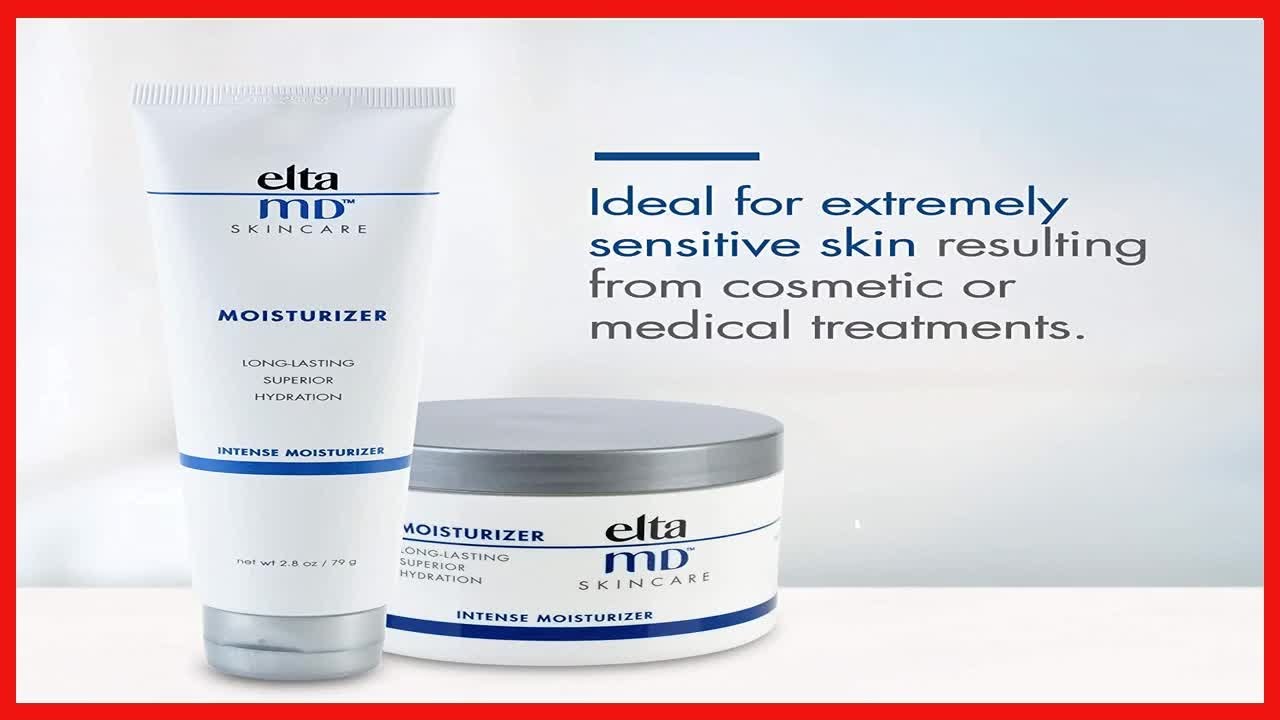 EltaMD Intense Face and Body Moisturizer for Sensitive & Dry Skin YouTube