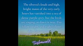 Good morning from Trishaworld 773!