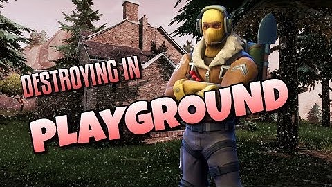 FORTNITE DESTROYING A TRASH TALKER IN PLAYGROUND 1v1’s | TOP PRO FORTNITE PLAYER!!!