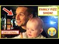 BACKSTAGE AT THE FAMILY FIZZ SHOW WITH BABY KARMA