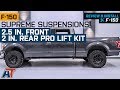 2004-2019 F150 Supreme Suspensions 2 5“ Front 2” Rear Pro Lift Kit