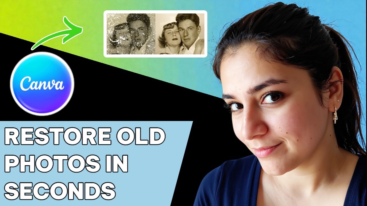 How to restore old photos in seconds with Canva AI