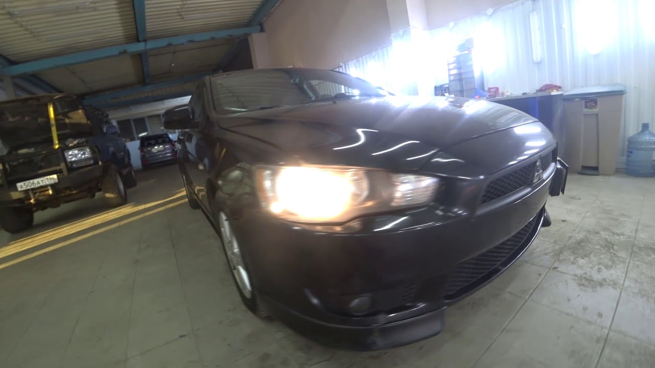 Оптика на lancer