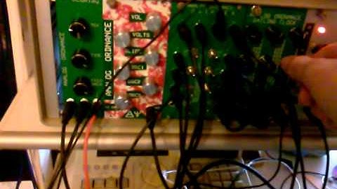 Analog Ordnance VCdelay Eurorack Module Demo