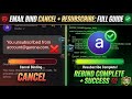 FREE FIRE UNSUBSCRIBE EMAIL RESUBSCRIBE KASA KARA | BIND EMAIL 💯 cancel success #freefire 