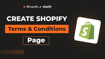 How to Create a Shopify Terms & Conditions Page | Easy Step-by-Step Guide with AI Support | 2025