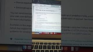 Working on push notifications in #nodejs #reactnative #android #ios whole tutorial coming soon.