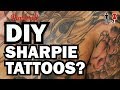 DIY Sharpie Tattoos? - Man Vs. Pin #20