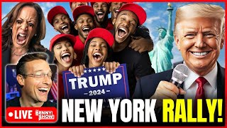 🚨 Trump Speaking To THOUSANDS in New York LIVE Right NOW At FIRST RALLY Since Assassination Attempt