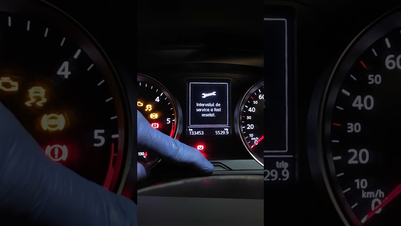 Resetare service ulei și inspecție Volkswagen Passat B8 / oil service and inspection reminder reset