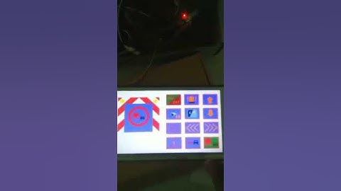 Nextion 7" touch screen lcd kontrol
