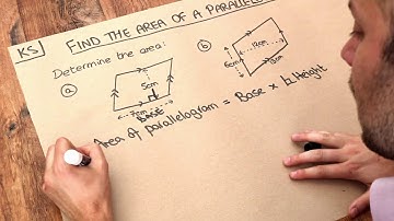 Key Skill - Find the area of a parallelogram.