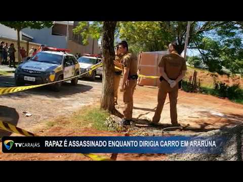 Rapaz é assassinado enquanto dirigia carro em Araruna