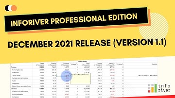 Inforiver Professional Edition for Power BI - December 2021 Release (Version 1.1)