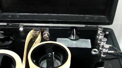 instructograph Morse Code Machine