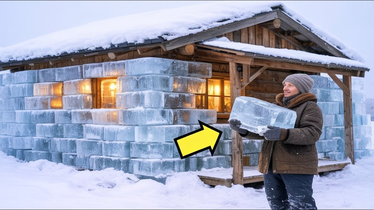 ŘÍKALI JÍ BLÁZEN, ŽE DÁVÁ LED NA ZDĚE… ALE KDYŽ PŘIŠLA ZIMA…