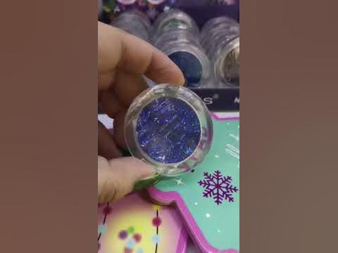 Крупные глиттеры блестят не хуже липстик от Джеффри Стар - YouTube