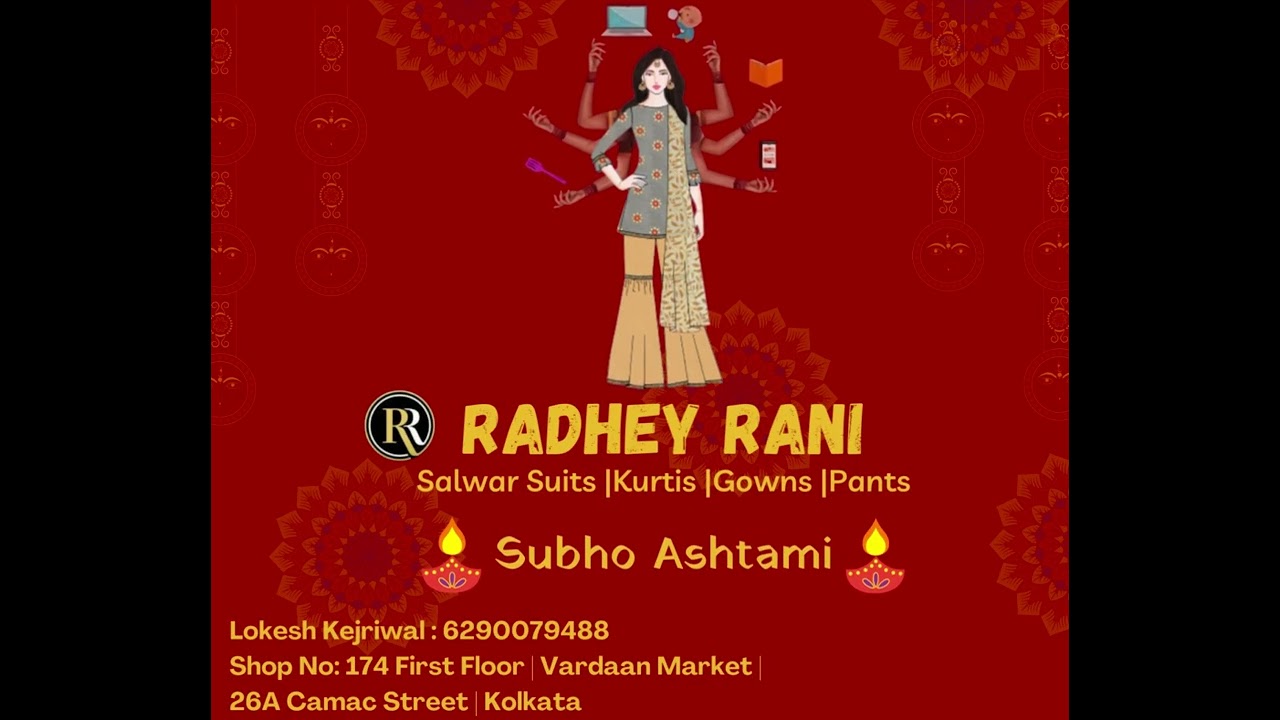 All New collection Different varieties Radhey Rani Vardaan market Kolkata YouTube