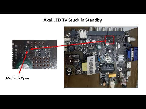 # Akai LED TV Stuck in #Standby# #Dead#, Fixed by Vinod Kenny