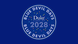 Early Decision Blue Devil Days 2024 - Gap Year Program