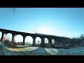 Nine Arches Sankey Viaduct St Helens GoPro / DJI Tello Drone Explore UK